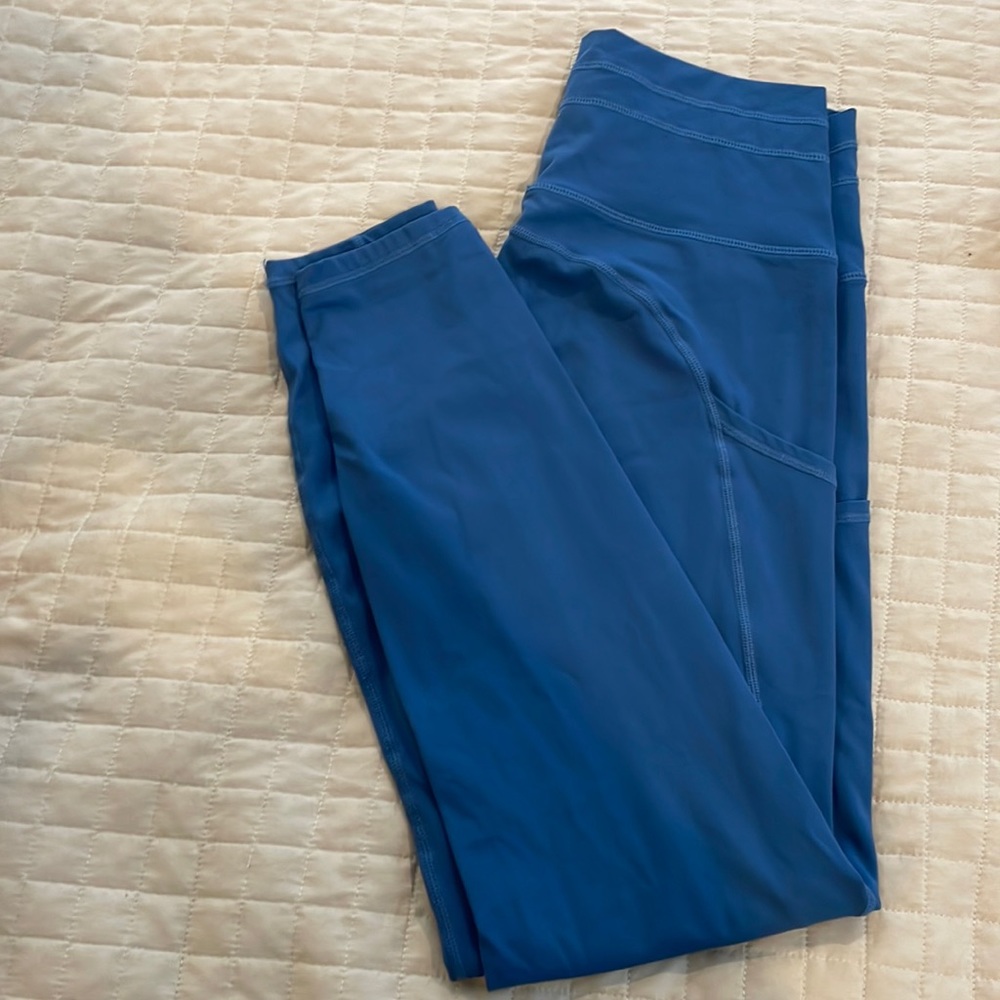 Zyia calm blue luxe leggings